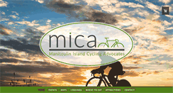 Desktop Screenshot of manitoulincycling.com